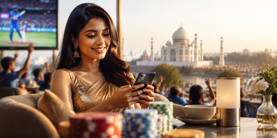Live Casino games with Indian flair near Taj Mahal